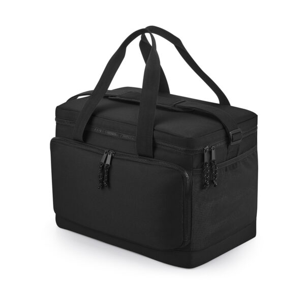 Bagbase Grote strand/camping koeltas model Bali - 40 x 26 x 28 cm - 2 vakken - zwart