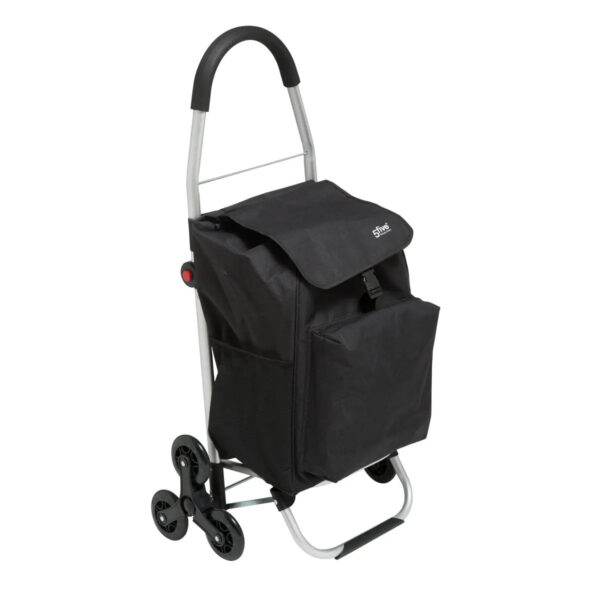 Boodschappentrolley Alaska - polyester - 47 x 39 x 100 cm - 53 liter - extra groot - opvouwbaar