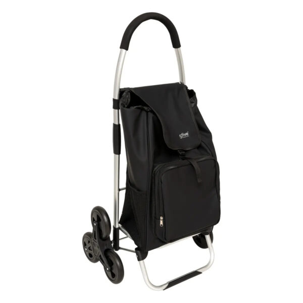 Boodschappentrolley Market - polyester - 52 x 40 x 100 cm - 36 liter - extra groot