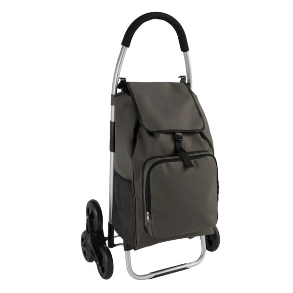 Boodschappentrolley Market - polyester - 52 x 40 x 100 cm - 36 liter