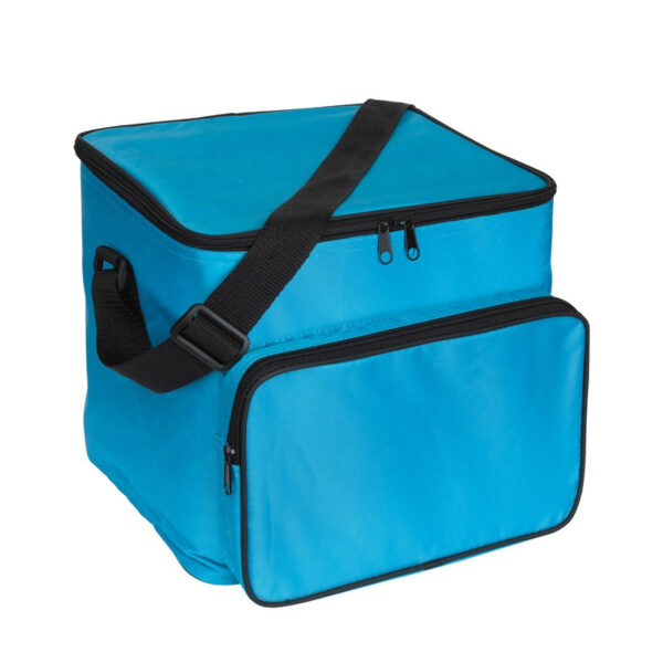 Grote koeltas - 21 liter - 28 x 25 x 30 cm - lichtblauw