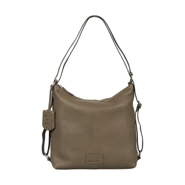 BURKELY SOFT SKYLAR BACKPACK HOBO-Taupe