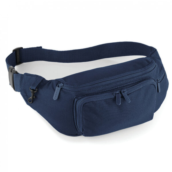 Heuptasje/buideltasje voor volwassenen - 37 x 15 cm - Donkerblauw