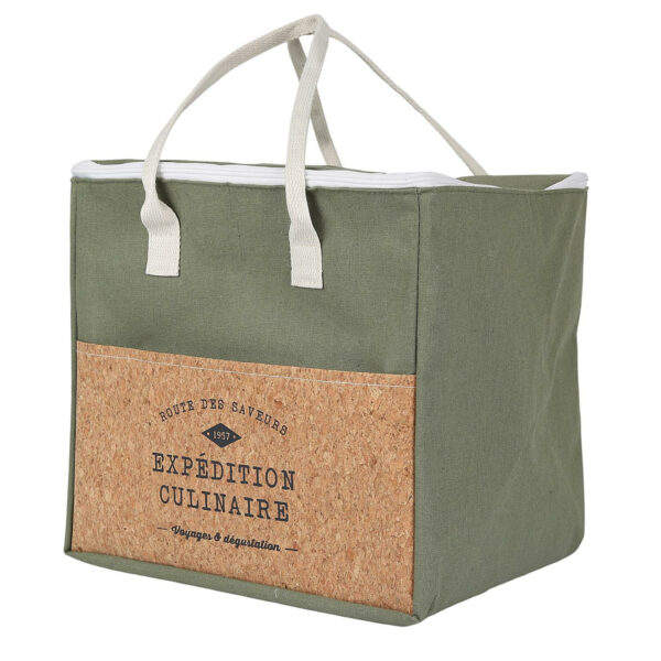 Cook Concept Koeltas Miami - voor lunch en drankjes - 8L - 28 x 14 x 30 cm - Draagband - groen