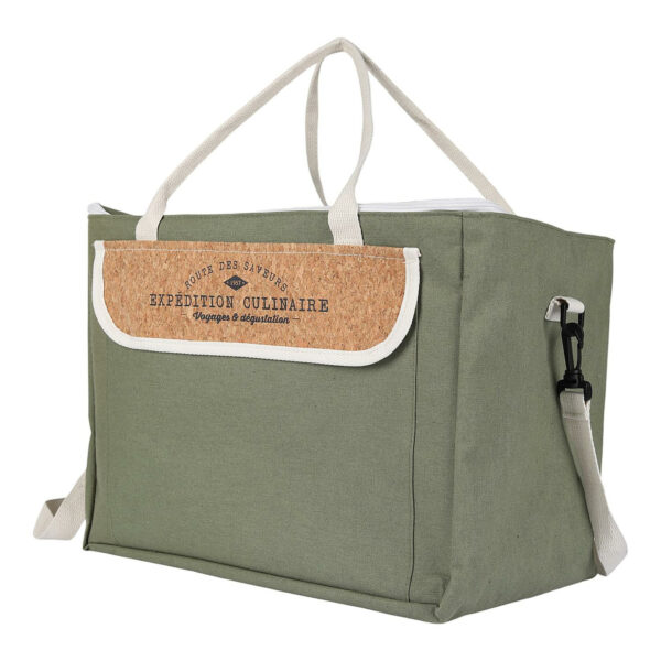Cook Concept Koeltas Miami - voor lunch en drankjes - 18L - 41 x 24 x 30 cm - Draagband - groen