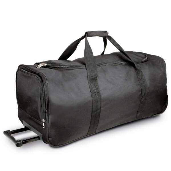 Reistas/weekendtas op wieltjes Travelmaster - 71 x 31 x 30 cm - Zwart - 66 liter - Sport - Vak