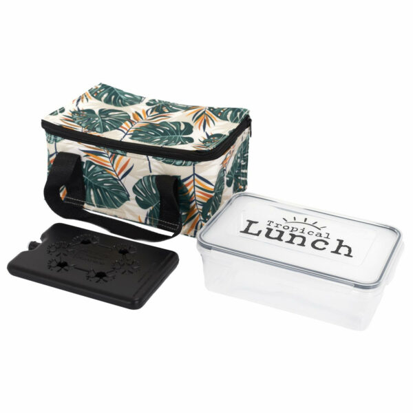 Cook Concept Koeltas Tropical - voor lunch - 3L - 22 x 15 x 11 cm - met koelelement en box
