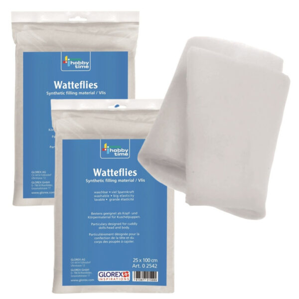 Zak met Wattenvlies 200 grams - vulmateriaal - 25 x 200 cm - hobbymateriaal