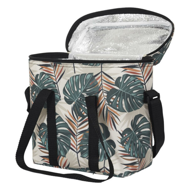 Cook Concept Koeltas Tropical Leafs - voor lunch en drinks - 12L - 30 x 15 x 25 cm