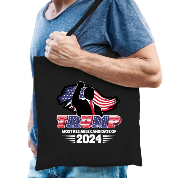 Tas Trump - most reliable candidate - grappig voor carnaval
