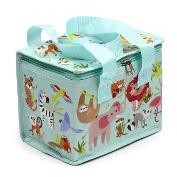 Puckator Kleine lunch koeltas - Animal Kingdom - 20 x 15 x 14 cm