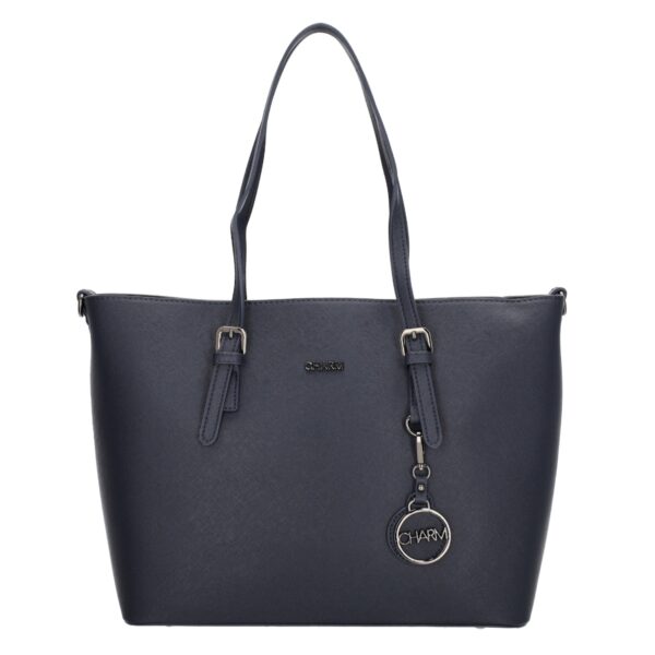 Charm London Birmingham shopper-Blue