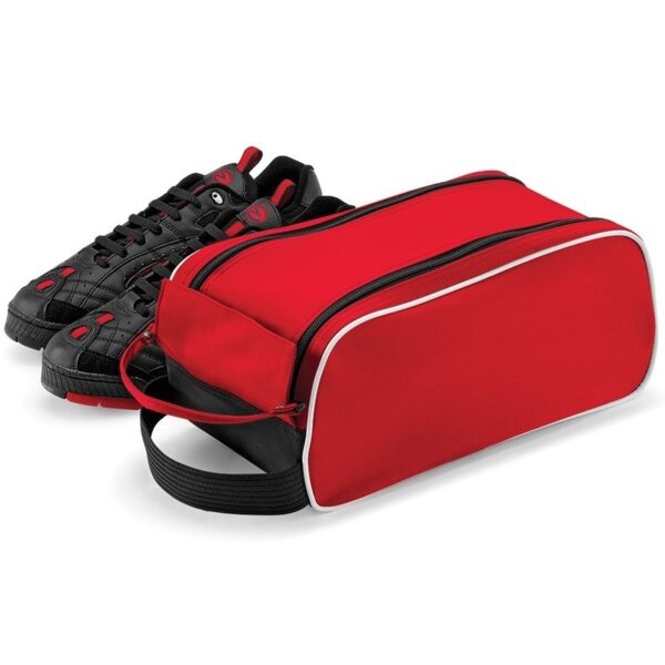 Opslag of reis schoenentas - rood - 9 liter - 35 x 18 x 16 cm