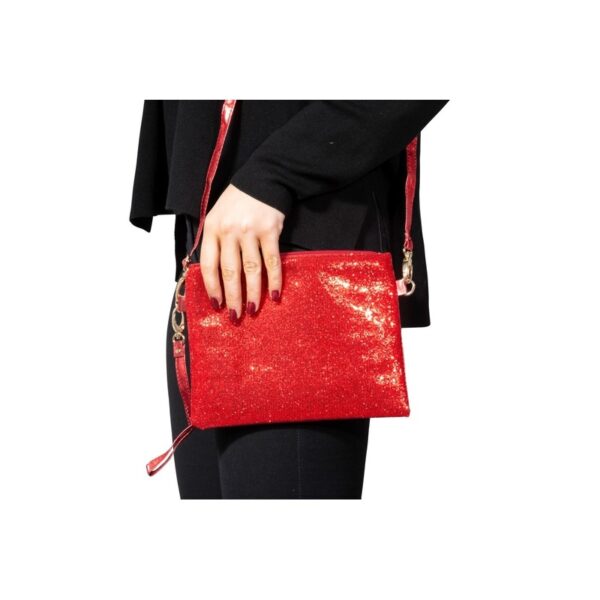 Feest tasje/schoudertasje - Dames - Rood - Verkleed tassen