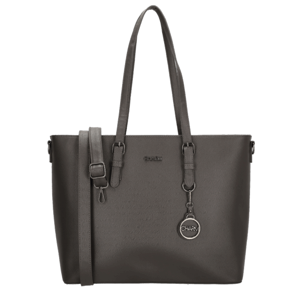 Charm London Birmingham Shopper 15,6"-ElephantGrey