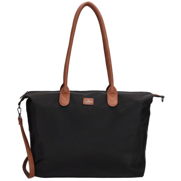 Charm London Buckingham shoulderbag 15,6 inch-Black