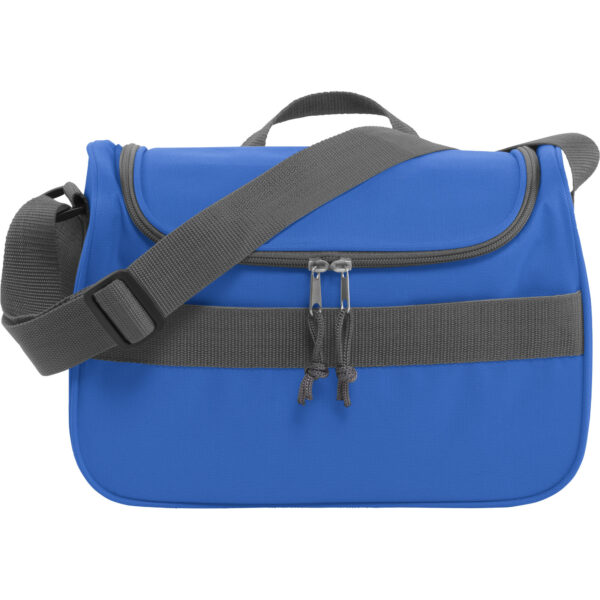 Kleine koeltas voor lunch en drankjes - blauw - 30 x 15 x 22 cm - 10 liter - Koeltassen