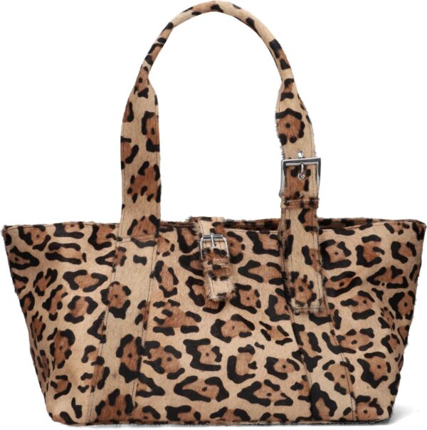 Núnoo Shopper
Dames Maxi Shopper, Materiaal: Ponyhair, Kleur: Beige