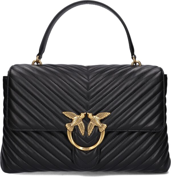 Pinko Handtas
Dames Love Lady Puff Big Cl Sheep, Materiaal: Leer, Kleur: Zwart