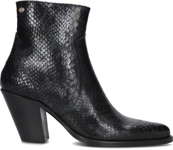 Fred de la Bretoniere Enkellaarsjes
Dames Blaire Ankle Boot, Maat: 38, Materiaal: Leer, Kleur: Zwart