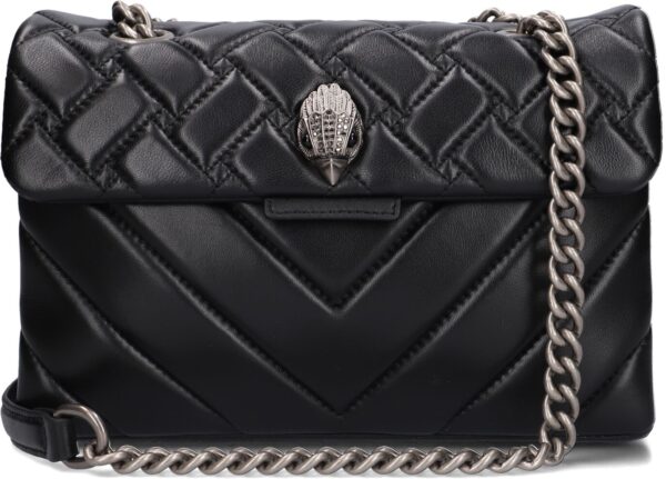 Kurt Geiger London Handtas
Dames Kensington X Bag, Materiaal: Leer, Kleur: Zwart