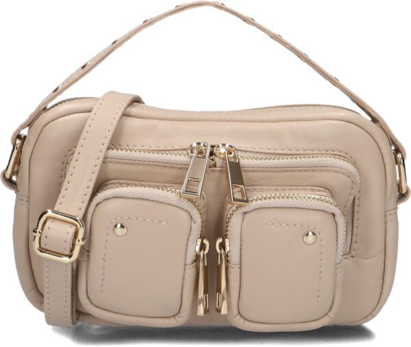 Núnoo Schoudertas
Dames Helena Puffed Sheep, Materiaal: Leer, Kleur: Beige