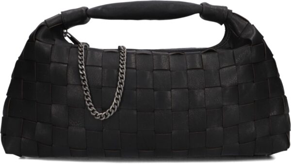 Núnoo Schoudertas
Dames Dandy Large, Materiaal: Leer, Kleur: Zwart