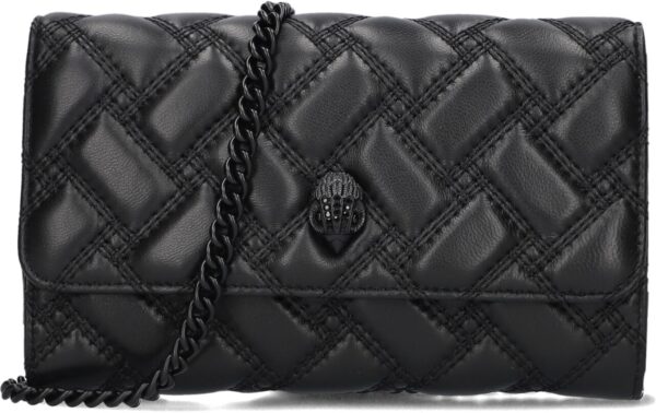 Kurt Geiger London Schoudertas
Dames Kensington Chain Wallet D, Materiaal: Leer, Kleur: Zwart