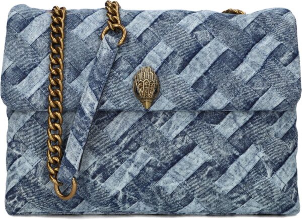 Kurt Geiger London Handtas
Dames Large Kensington Soft, Materiaal: Textiel, Kleur: Blauw