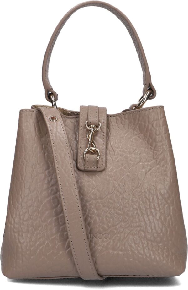 Núnoo Schoudertas
Dames Small Chiara, Materiaal: Leatherlook, Kleur: Taupe