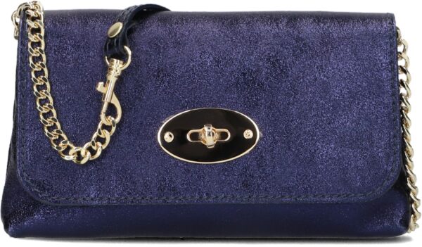 Lina Locchi Schoudertas
Dames Finley Met, Materiaal: Leer, Kleur: Blauw