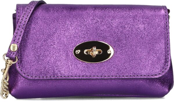 Lina Locchi Schoudertas
Dames Finley Met, Materiaal: Leer, Kleur: Paars