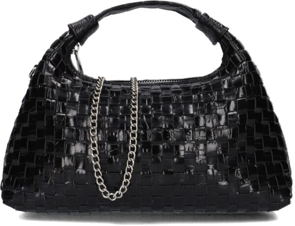 Núnoo Crossbodytas
Dames Dandy Texas Braided, Materiaal: Leer, Kleur: Zwart
