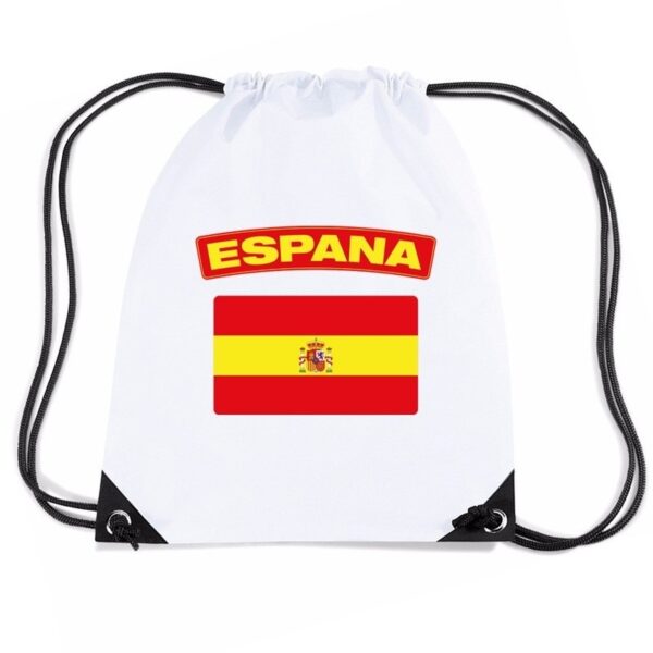 Sporttas met rijgkoord vlag Spanje