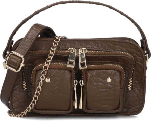 Núnoo Schoudertas
Dames Helena New Zealand, Materiaal: Leer, Kleur: Bruin
