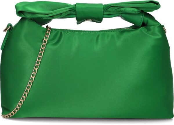 Núnoo Crossbodytas
Dames Dandy Bow Recycled, Materiaal: Leer, Kleur: Groen
