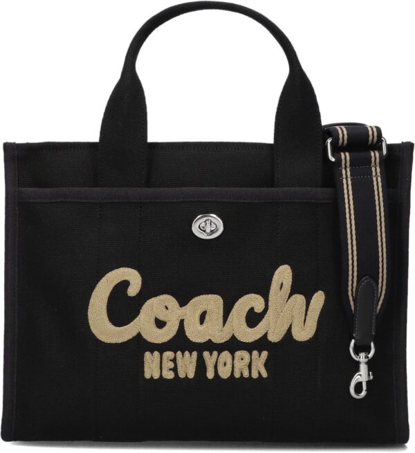 Coach Handtas
Dames Cargo Tote, Materiaal: Canvas, Kleur: Zwart
