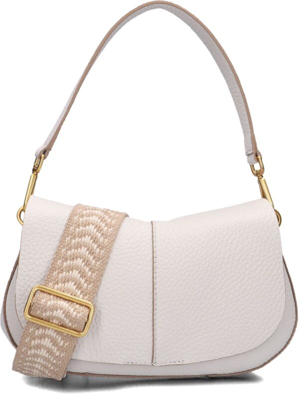 Gianni Chiarini Schoudertas
Dames Helena Round 11088, Materiaal: Leer, Kleur: Wit