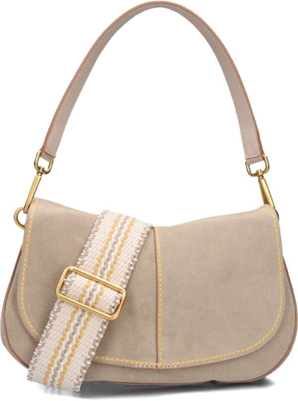 Gianni Chiarini Schoudertas
Dames Helena Round 11668, Materiaal: Suède, Kleur: Beige
