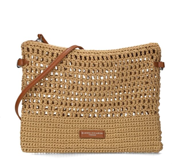 Gianni Chiarini Schoudertas
Dames Victoria, Materiaal: Raffia, Kleur: Beige