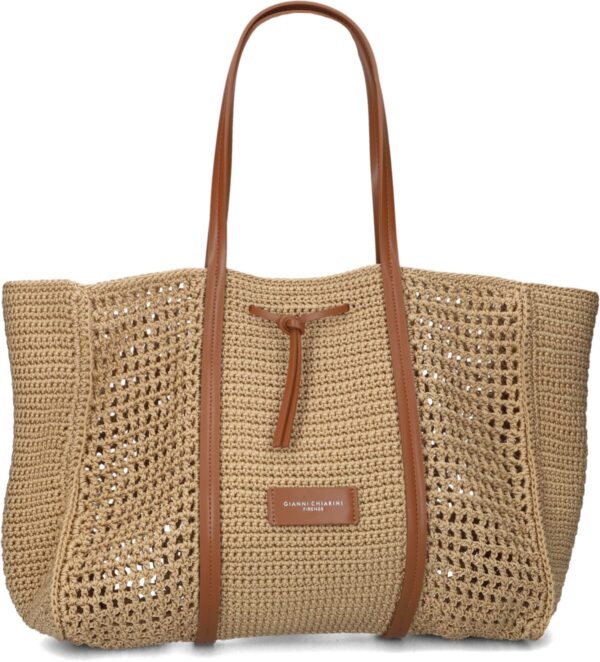Gianni Chiarini Schoudertas
Dames Victoria, Materiaal: Raffia, Kleur: Beige