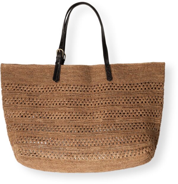 Rabarany Shopper
Dames Malette Nvl Xl, Materiaal: Raffia, Kleur: Bruin