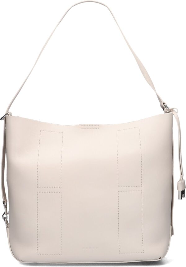 Hogan Schoudertas
Dames H01r Hobo Media, Materiaal: Leer, Kleur: Wit