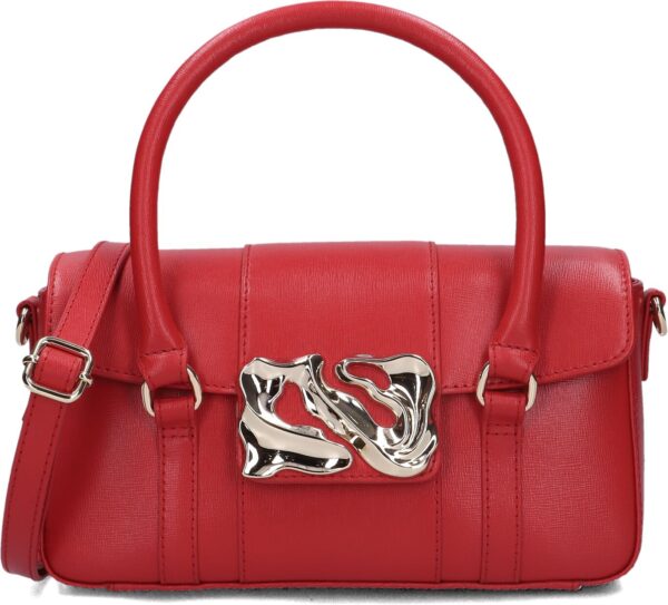 Núnoo Schoudertas
Dames Small Maggie Icon, Materiaal: Leer, Kleur: Rood