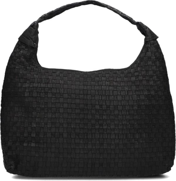 Núnoo Schoudertas
Dames Maxi Dandy Braided, Materiaal: Leer, Kleur: Zwart