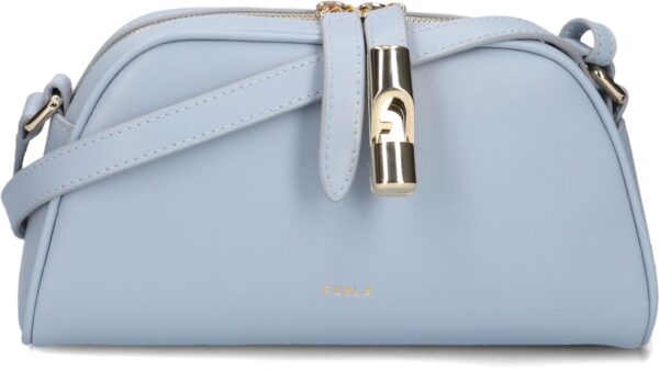 Furla Crossbodytas
Dames Goccia S Crossbody, Materiaal: Leer, Kleur: Lichtblauw
