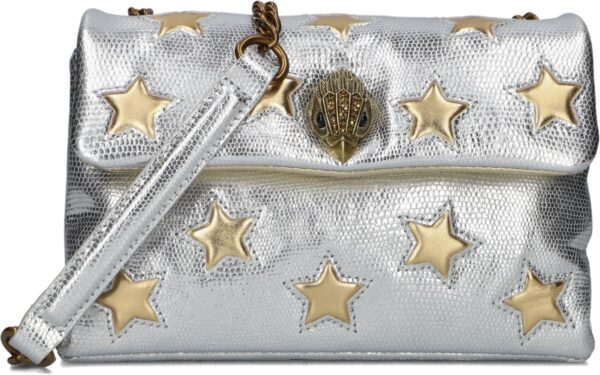 Kurt Geiger London Schoudertas
Dames Md Soft Kensington Star, Materiaal: Leer, Kleur: Zilver
