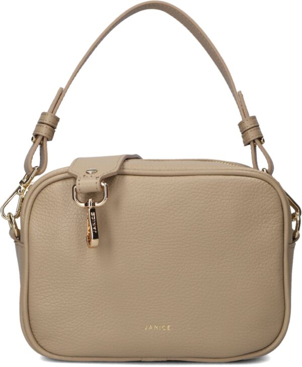 Janice Schoudertas
Dames Bruce, Materiaal: Leer, Kleur: Beige