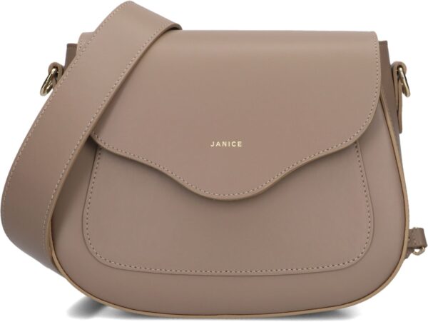 Janice Schoudertas
Dames Nixon, Materiaal: Leer, Kleur: Taupe