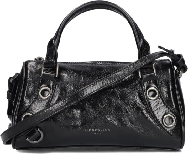 Liebeskind Schoudertas
Dames Nika Satchel S, Materiaal: Leer, Kleur: Zwart